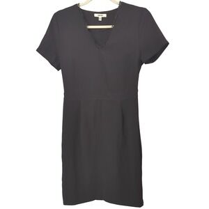 Koton Black Short Sleeve V-Neck Mini Dress size 36